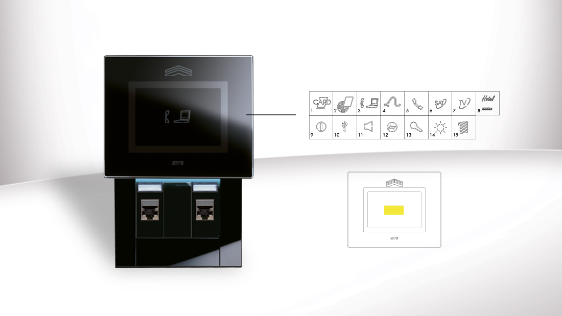 Safer outlets thanks to sliding front plates