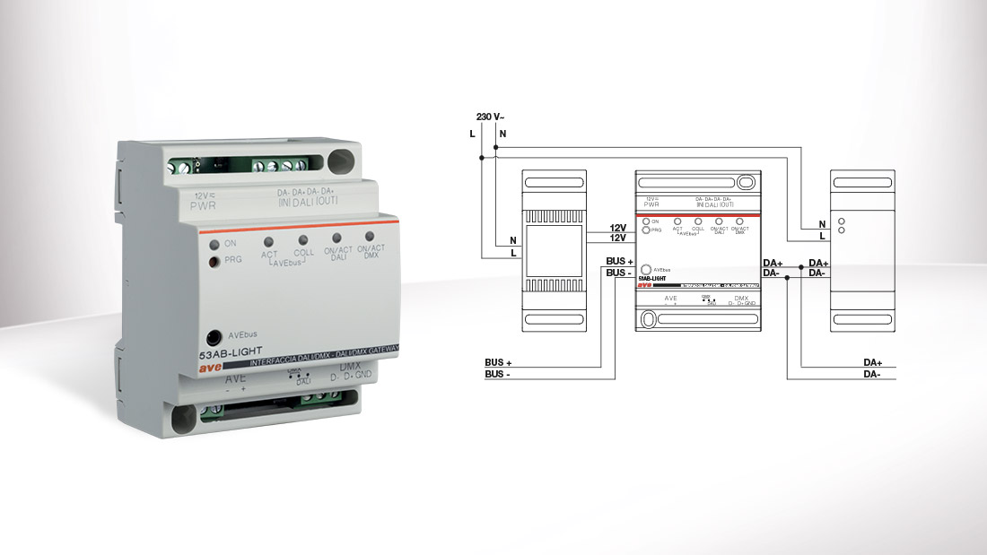 Nuovo gateway per illuminazione DALI