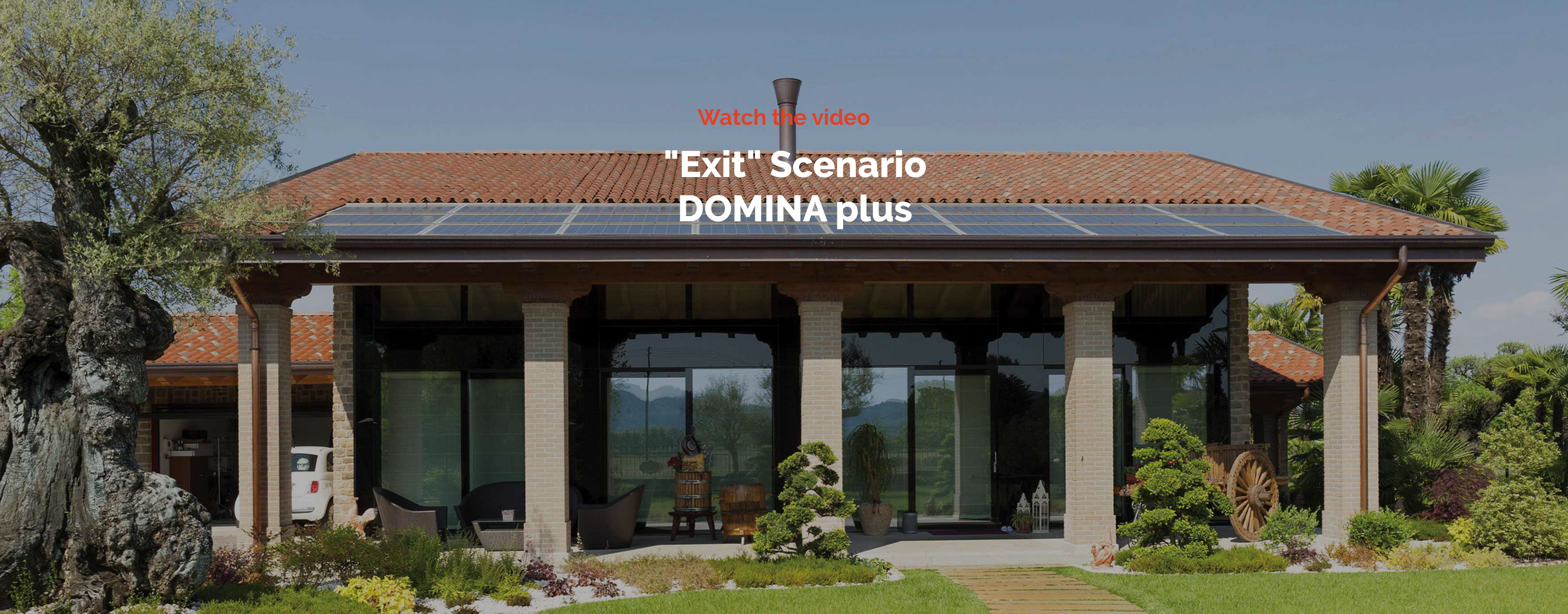 Home automation AVE DOMINA plus – Domotic Scenario “Output” video