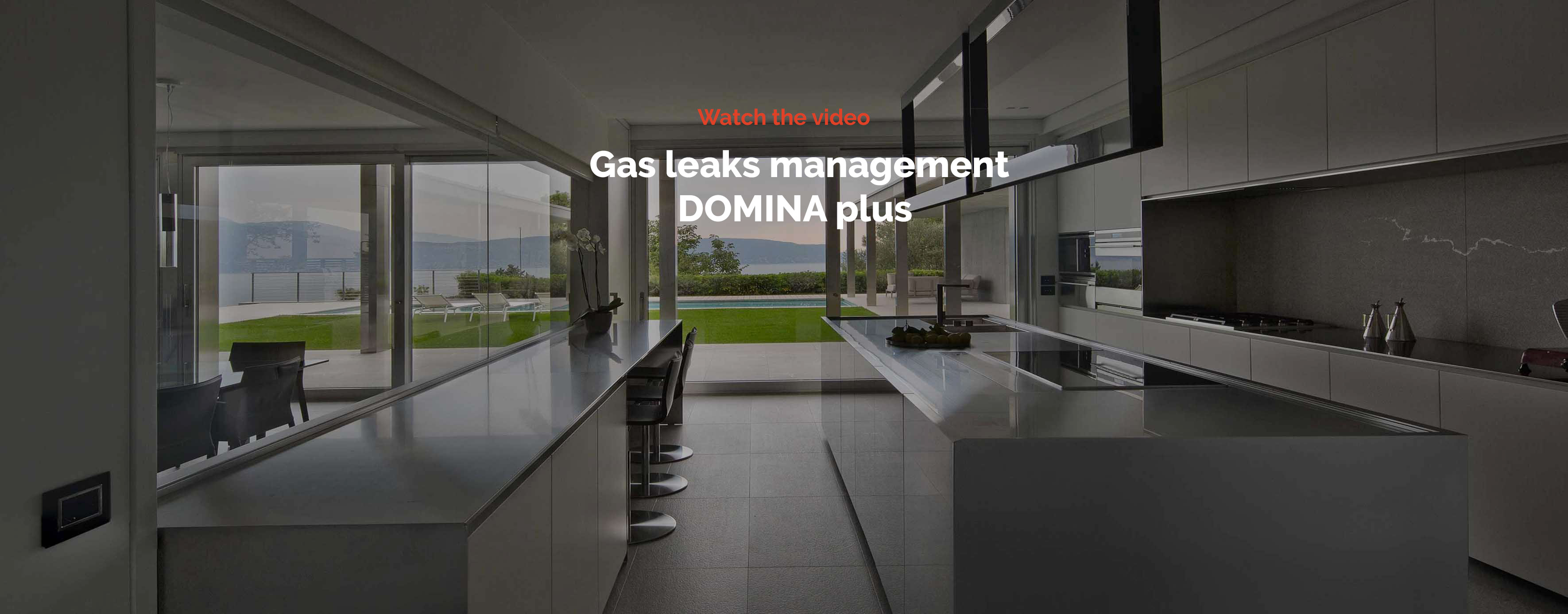 Home automation AVE DOMINA plus – Gas leaks video