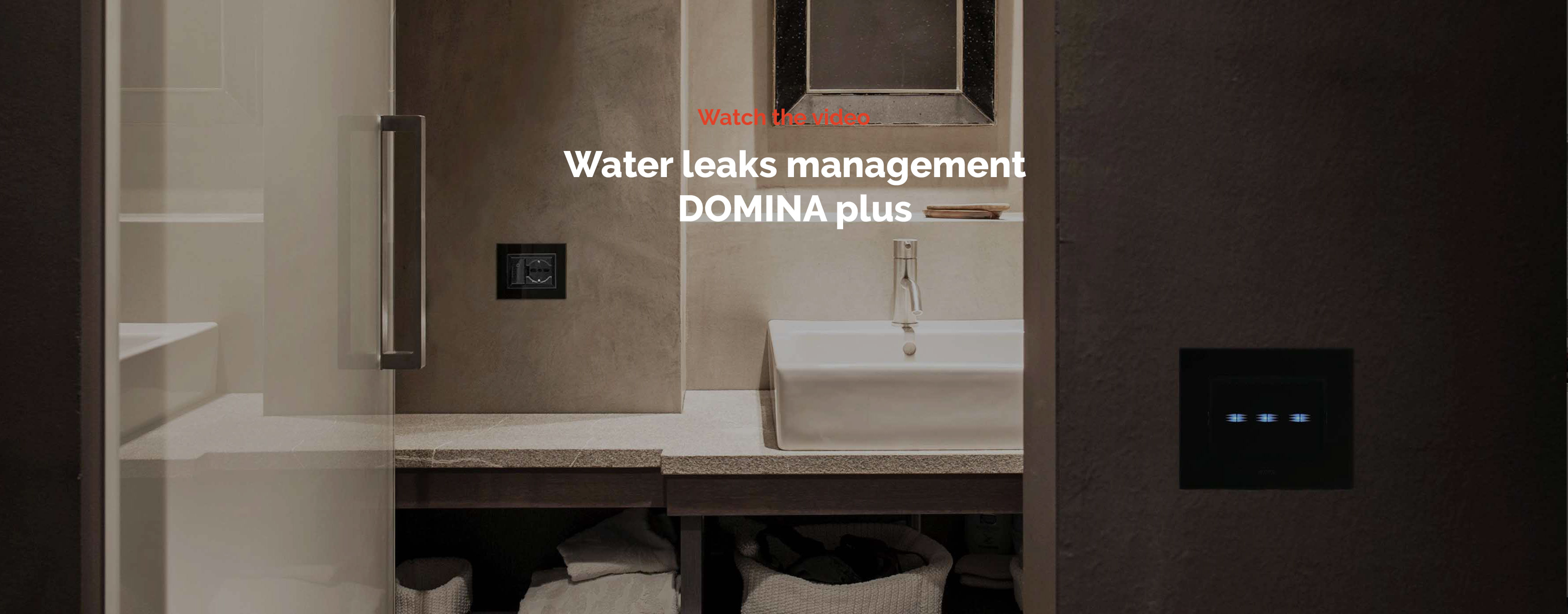 Home automation AVE DOMINA plus – Water leaks video