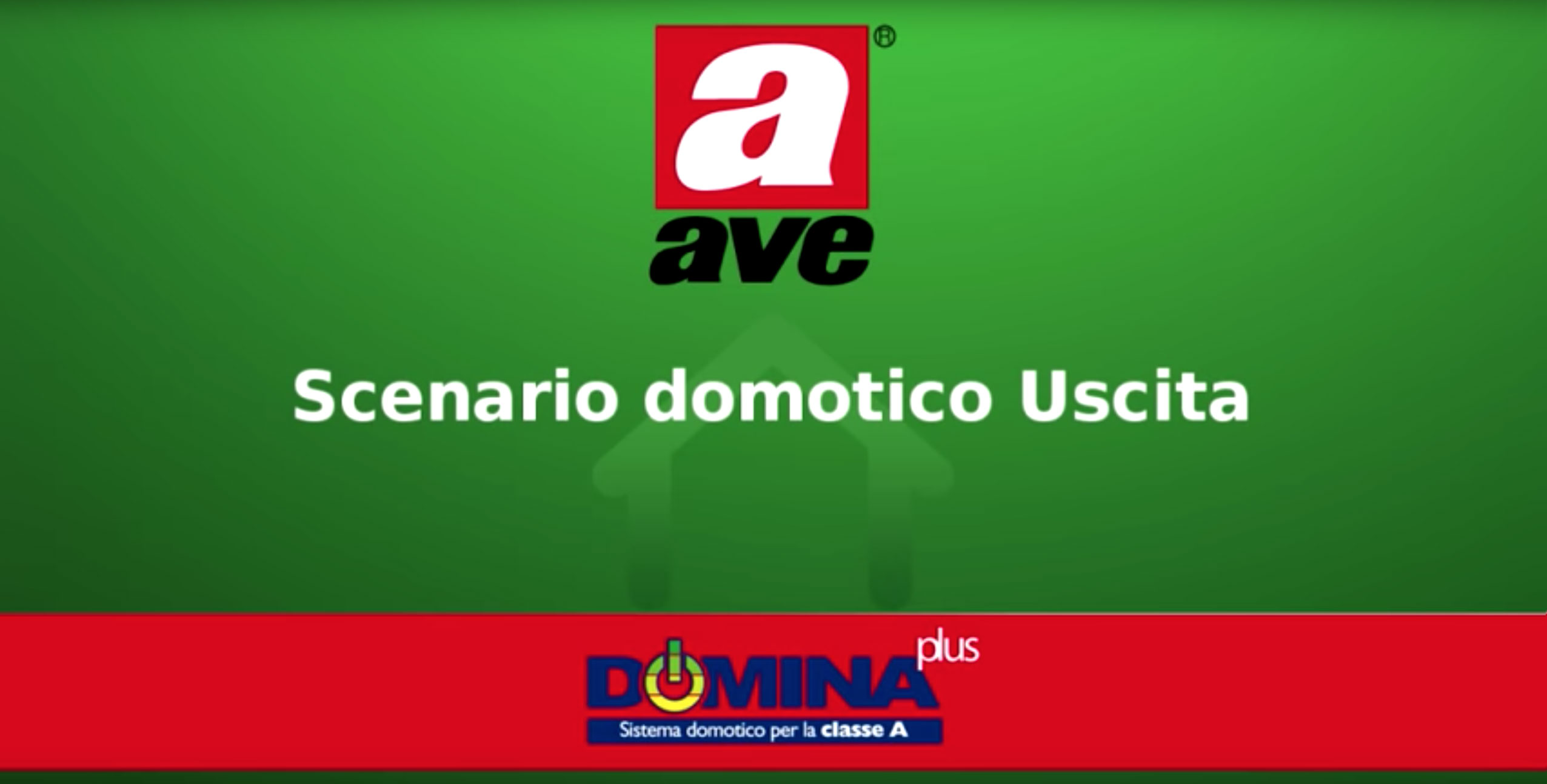 Scenario domotico uscita