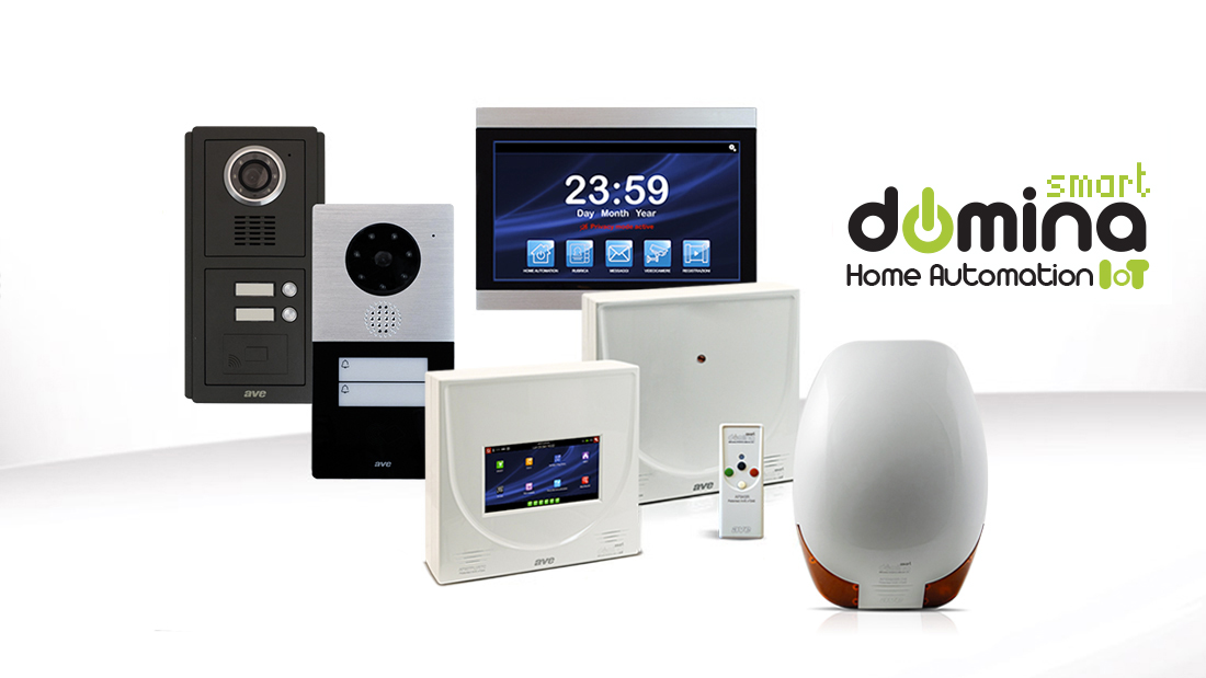 DOMINA Smart is born: a single integrated system for home automation, anti-intrusion and video intercom