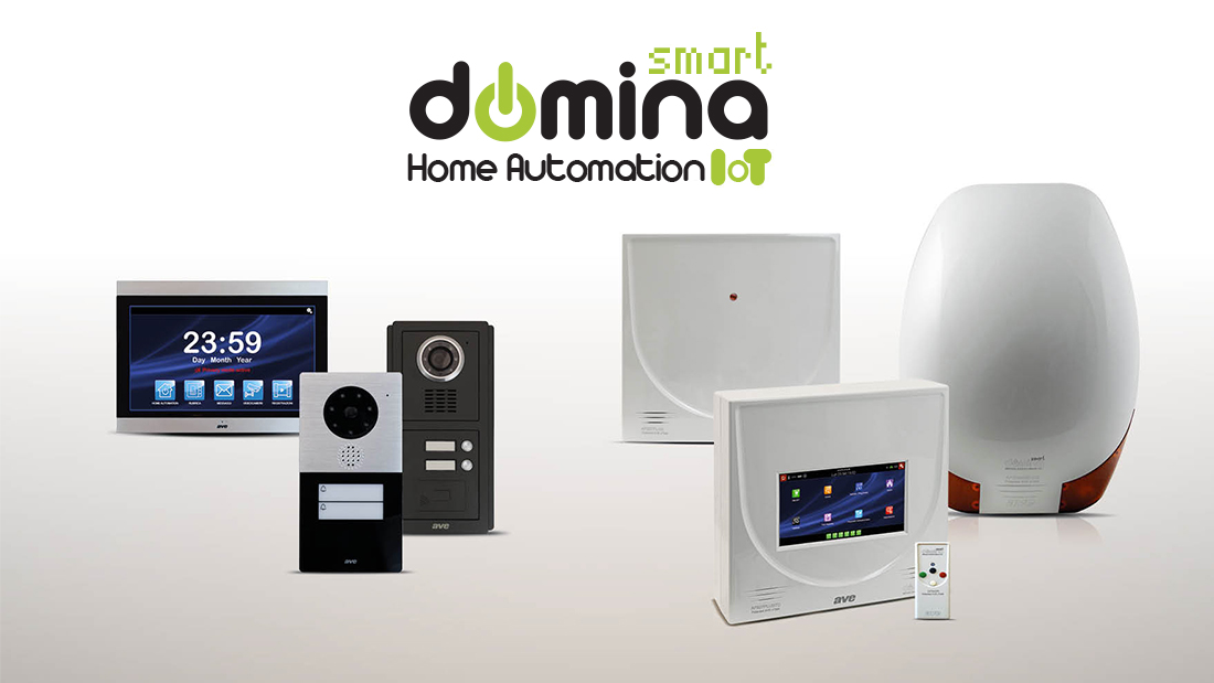 DOMINA Smart home automation integration: anti-intrusion and video intercom systems