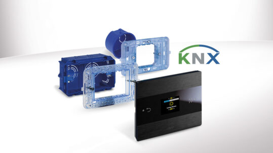AVE Room Controller KNX con display OLED da 3.3"