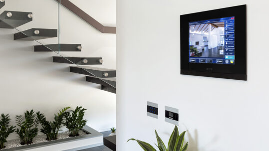 Energy saving with AVE DOMINA Smart home automation