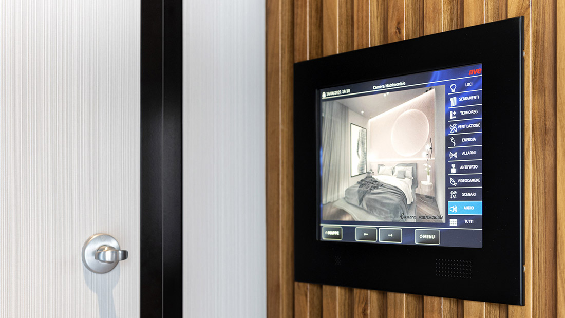 Touch Screen per smart home - AVE DOMINA Smart IoT