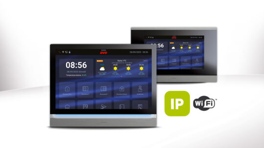 Nuovi Touch Screen AVE per la smart home