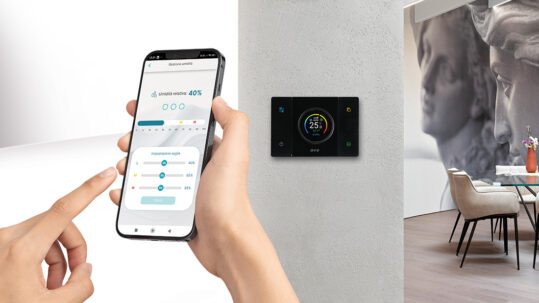 Domotica Professionale & Smart: arriva il controllo dell’umidità sui Termostati AVEbus e connessi