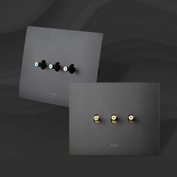 Levette AVE con placche Smart New Style 44